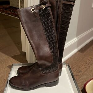 Cole Haan knee high brown boots size 8 reg